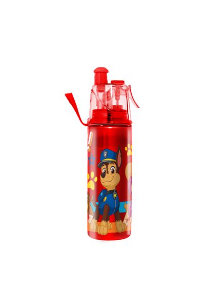 First Kid Paw Patrol Kids Drinking Water Bottle Red and Blue 600ml