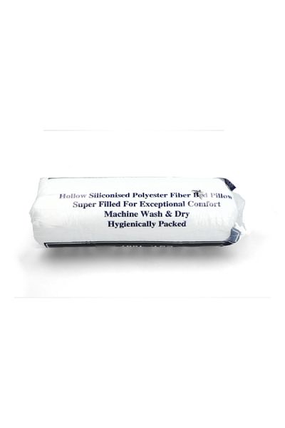 Cannon Hollow Siliconised Polyester Fiber Bed Pillow White Queen