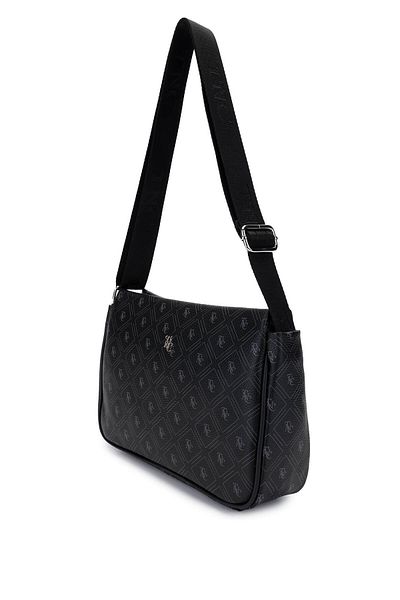 Tamer Tanca Women's Vegan Black Pattern Shoulder Bag