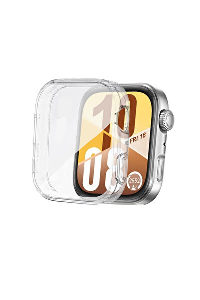 Tagomoon Huawei Watch Fit 4 ile Uyumlu Kasa Ve Ekran Koruyucu 360 Tam Koruma Silikon Kılıf