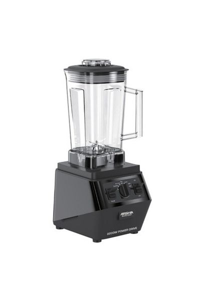 Arshia Professional 2L Blender 2200W High Power Motor, 3 Speed + Pulse, Multi-Layer Blades, Quiet