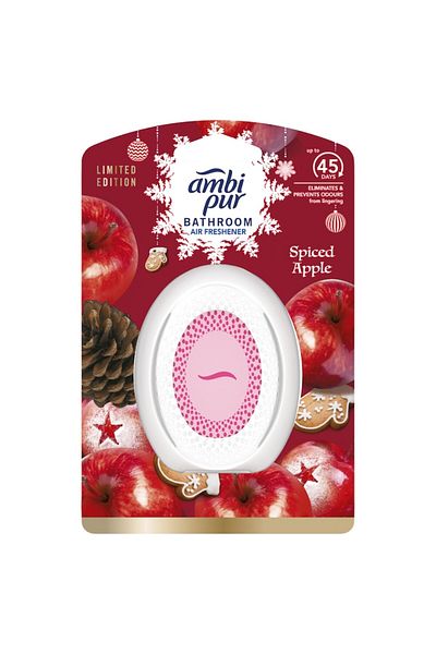 Ambi Pur Bathroom Air Freshener, Ambi Pur, Spiced Apple