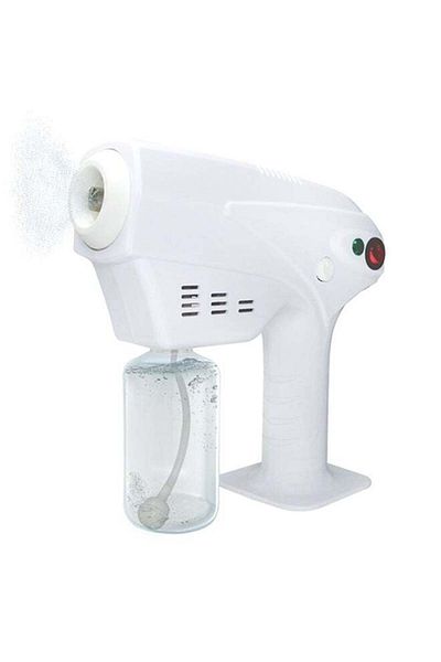 COOYA Handheld Blue Light Nano Nebulizer for Hair Steam Treatment,1200 Watts,22*21*12 cm,White