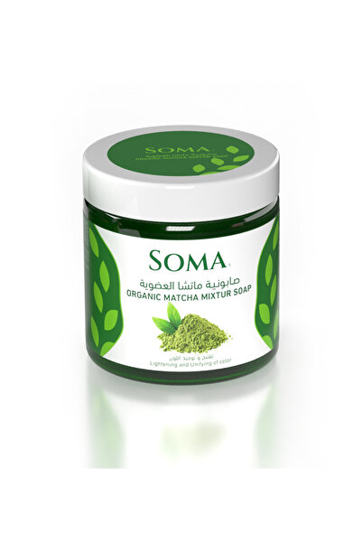 ALKHURAIJI Soma Natural Matcha Soap 500ml (0164) --- سوما صابونية ماتشا الطبي...
