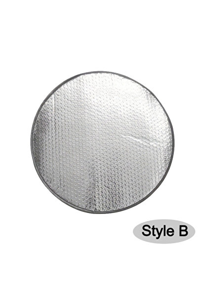 Choice1 Style B-Silver Car Steering Wheel Sun Shade Double Thick Sun Protecti...