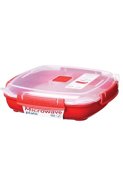 Sistema Microwave Food Storage Container, Plastic, 0.88 L