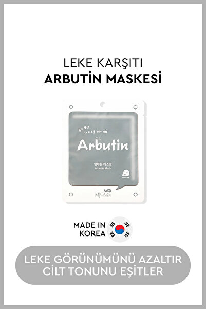 COSMENA Mjcare Mijin Cosmcs On Arbutin Mask - Arbutin Özlü Yüz Maskesi