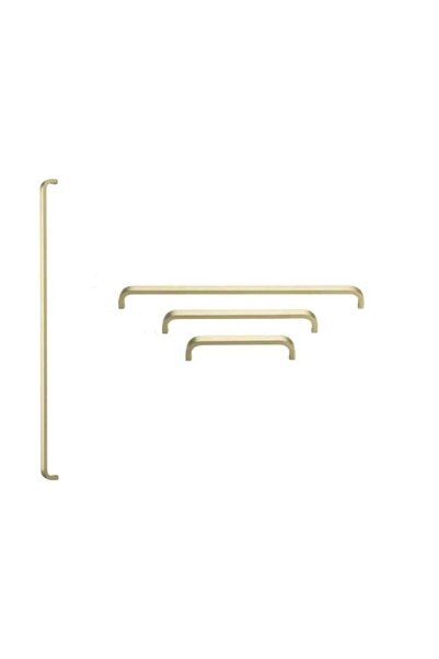 System Mobilya Kulbu Mat Altın 192mm Kulp 1 Adet (SY8640 0192 BB)
