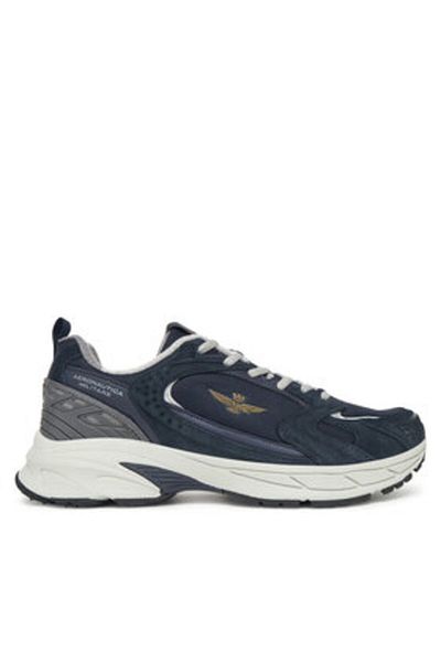 Aeronautica Militare Pantofi bărbați albastru AERONAUTICA MILITARE-251SC301CT3500 08184 BLU NAVY