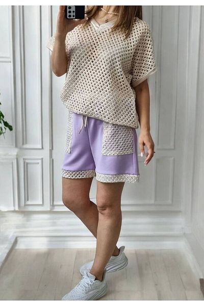 GLAMSI Casual & Elegant Cotton Set – Summer Style