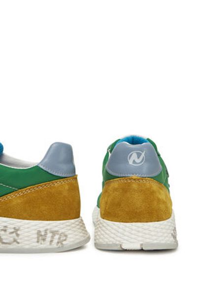 Naturino Boy Sneakers green NATURINO-2018225 05 JESKO 2 VL SUEDE GREEN-CITRUS S