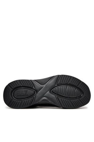 EA7 Emporio Armani Teniși bărbați negri EA7 EMPORIO ARMANI-X8X174 XK377 U106 TRIPLE BLK+GOLD MODI