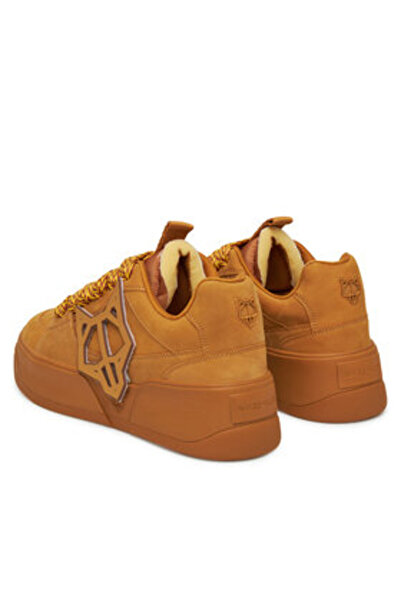 NAKED WOLFE Teniși bărbătești maro NAKED WOLFE-KOSA WHEAT NUBUCK 00258
