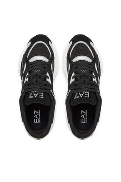 EA7 Emporio Armani Teniși bărbați negri EA7 EMPORIO ARMANI-X8X237 XK425 N763 NEGRU+ARGENTIU