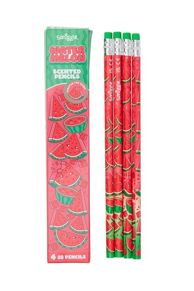 SMIGGLE - Fragrant Pen Pack X4 Pack