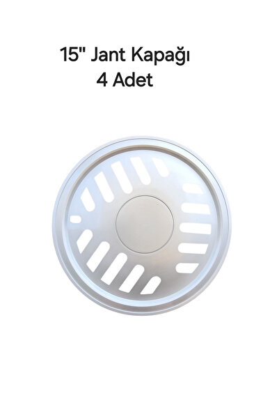 gcstore 15 Gri Jant Kapağı 4 Adet
