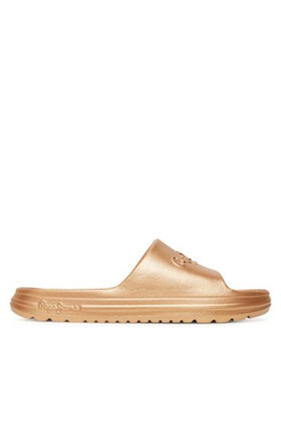 Pepe Jeans Flip-flops aurii pentru femei PEPE JEANS-PLS70165 099GOLD