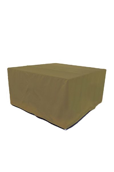 Living Accents Heavy-Duty Oxford Polyester UV and Water Resistant Patio Table Cover Beige
