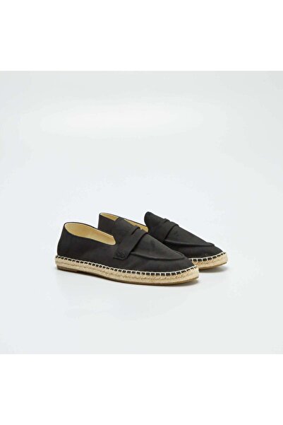 KIABI Loafer-style espadrilles BLACK