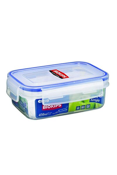 komax Biokips Airtight Plastic Food Container 450 ml | Durable & Leakproof Storage
