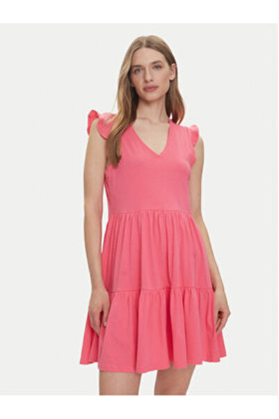 ONLY Rochie de vară roz pentru femei ONLY-15226992 CAMELLIA ROSE