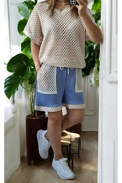 GLAMSI Casual & Elegant Cotton Set – Summer Style