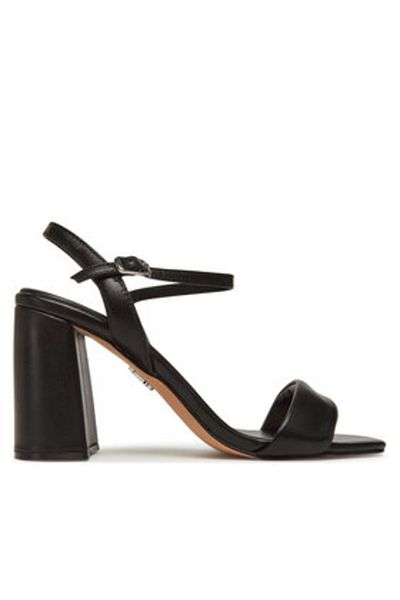 Steve Madden Women's Sandals black STEVE MADDEN-SM11003691 017 BLACK LEATHER