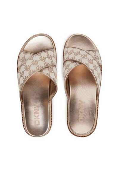 Dkny Espadrile bej pentru femei DKNY-K1564874 BNE BONE