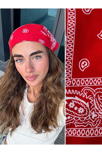 Retrobird Bandana Women Red