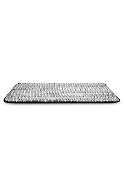 shumee Covoraș pentru câini 50x70 cm, fleece, cu oase, antiderapant