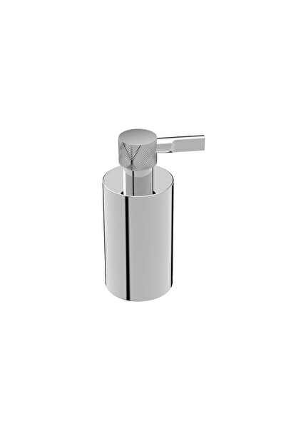 OMG Sol Sıvı Sabunluk, Silindir, Tezgah Üstü - Krom