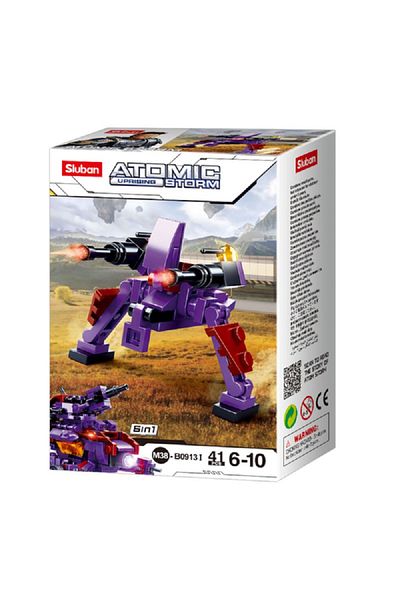 Sluban 41-Piece Atomic Uprising Storm Monster Building Toy Multicolor
