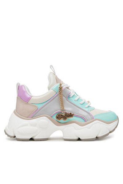 Buffalo Teniși pentru femei multicolori BUFFALO-1636372 GRY GREY/AQUA/PINK