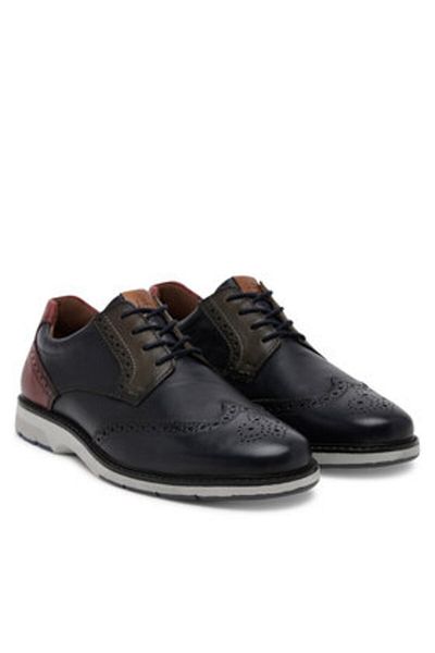 Josef Seibel Pantofi joși bărbătești albaștri JOSEF SEIBEL-22307 532 OCEAN-MULTI