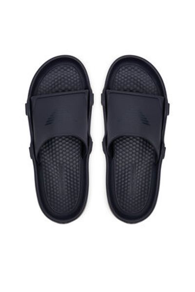 Emporio Armani Flip-flops albaștri pentru bărbați EMPORIO ARMANI-XVPS15 XD444 U536 BLUE+BLUE+BLUE