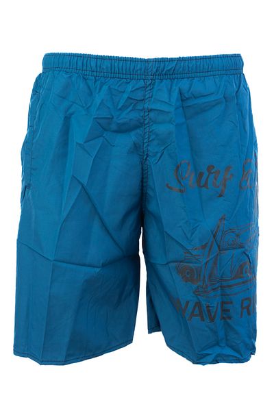 Oppland Men's Sea Pool Shorts Sporty Printed Elastic Waist Lace-Up Pocket Water Repellent Comfortable Lightweight