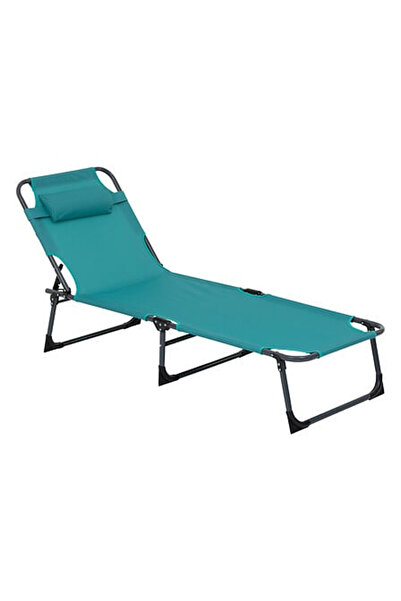 5FiveSmart Πολυθρόνα θαλάσσης 5Five, μεταλλικός σκελετός, συμπαγής πτυσσόμενη...