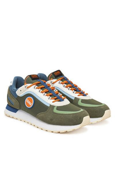 Colmar Teniși bărbătești verzi COLMAR-SS25/076 VERDE MILITAR-MULTICOLOR