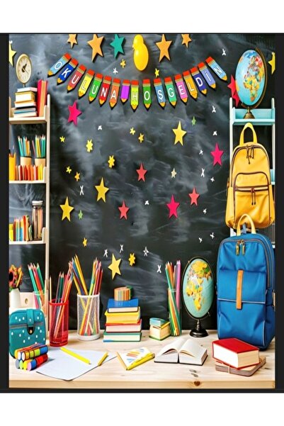 PROMISEBACKDROP2 OKULUNA HOŞGELDİN/ BİR YILA HAZIR MISIN ? / OKUL AÇILIŞI / S...