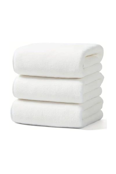 Fabienne 3-Piece Multipurpose Microfiber Towel, Gym & Hand Towel, Hair Towel 50x90cm
