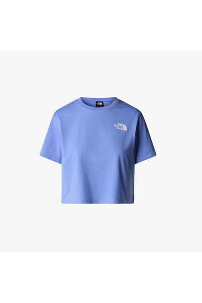 THE NORTH FACE Γυναικείο μπλουζάκι Simple Dome Cropped Slim μπλε
