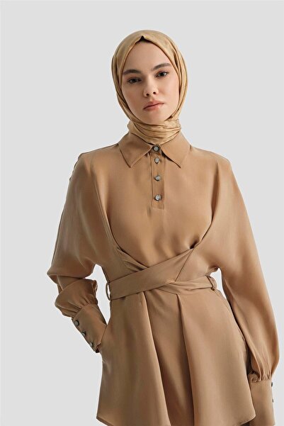 Armine Çapraz Bağlamalı Cupra Takım 25Y6032 Sahra