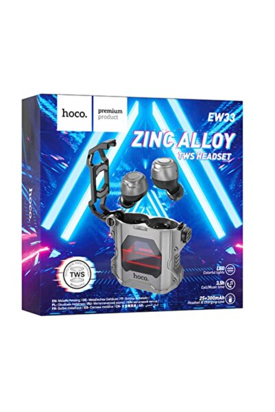 Hoco Casti Wireless BT 5.3 150h Stand By 300mAh Interstellar Gri