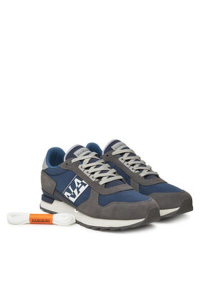 Napapijri Men's Sneakers blue NAPAPIJRI-NP0A4IQI 01K GREY/NAVY