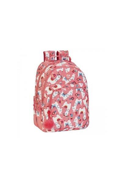 safta Glowlab Llama school double backpack 42 cm