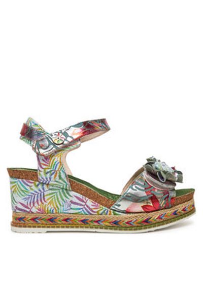 LAURA VITA Women's Espadrilles silver LAURA VITA-HACDEO 09 ARGENT