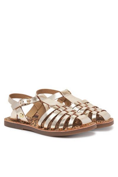 Gioseppo Sandale pentru fete aurii GIOSEPPO-75339-P PLATINUM