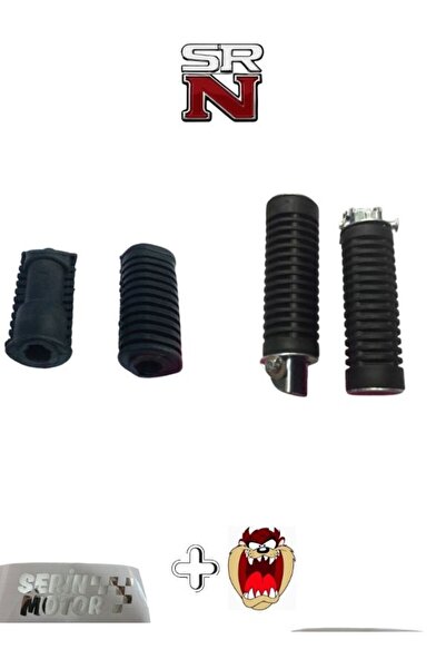 GMS CG Çita Siyah Ön Arka Basamak Takımı + Tzmanya sticker SRN