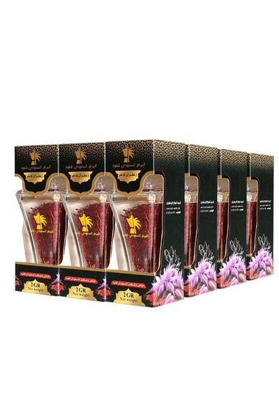 SAUDI OUD زعفران نجين 2 جرام - 6 قطع