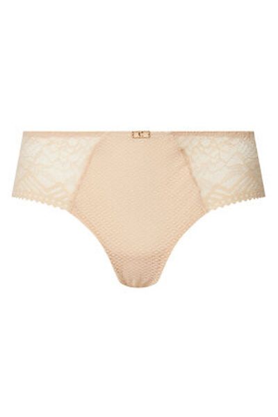 Chantelle Pantaloni scurți boxer bej pentru femei CHANTELLE-C13XB0-01N GOLDEN BEIGE